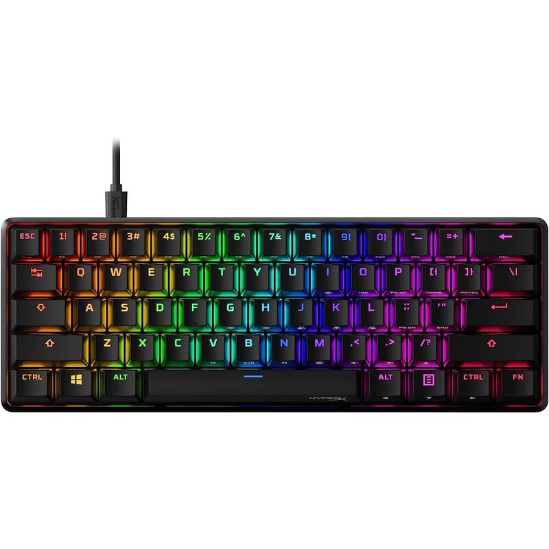 Teclado Mecanico Hp Hyperx Alloy Origins 60 Aqua Gaming Rbg 56r61aa#Aba