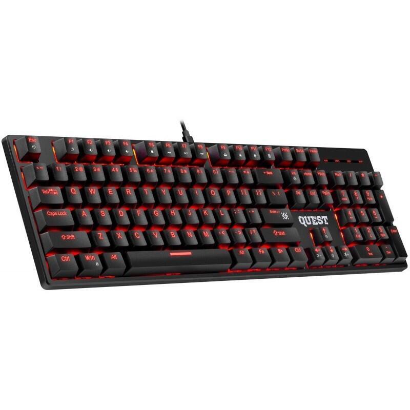 Teclado Mecánico Quest Gk-596 Rgb Anti-Ghosting