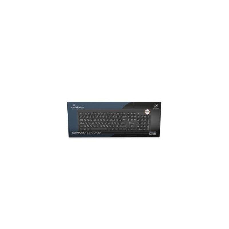 Teclado Mediarange Mros101 Black Es