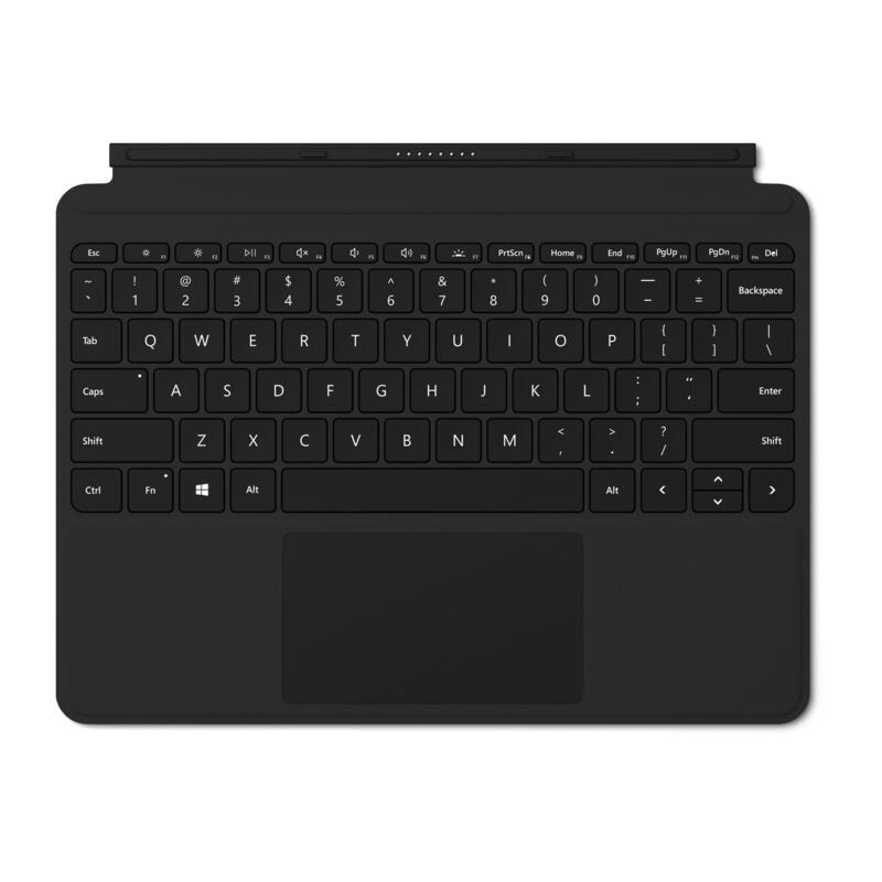 Teclado Microsoft Surface Go Kcn-00012 Negro Wireless/Touchpad/Compatible Surface Go Kcn-00012