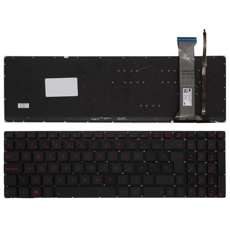 Teclado Para Portátil Asus Gl552 Gl552j Gl552jx