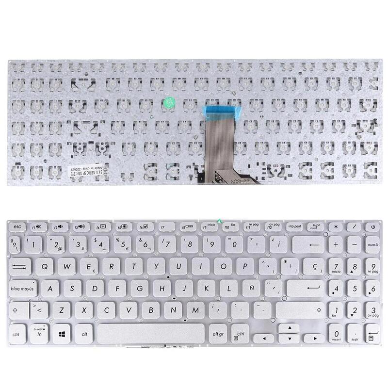 Teclado Para Portátil Asus Vivobook S530ua S530un S530fa S5300f S5300fn Plata