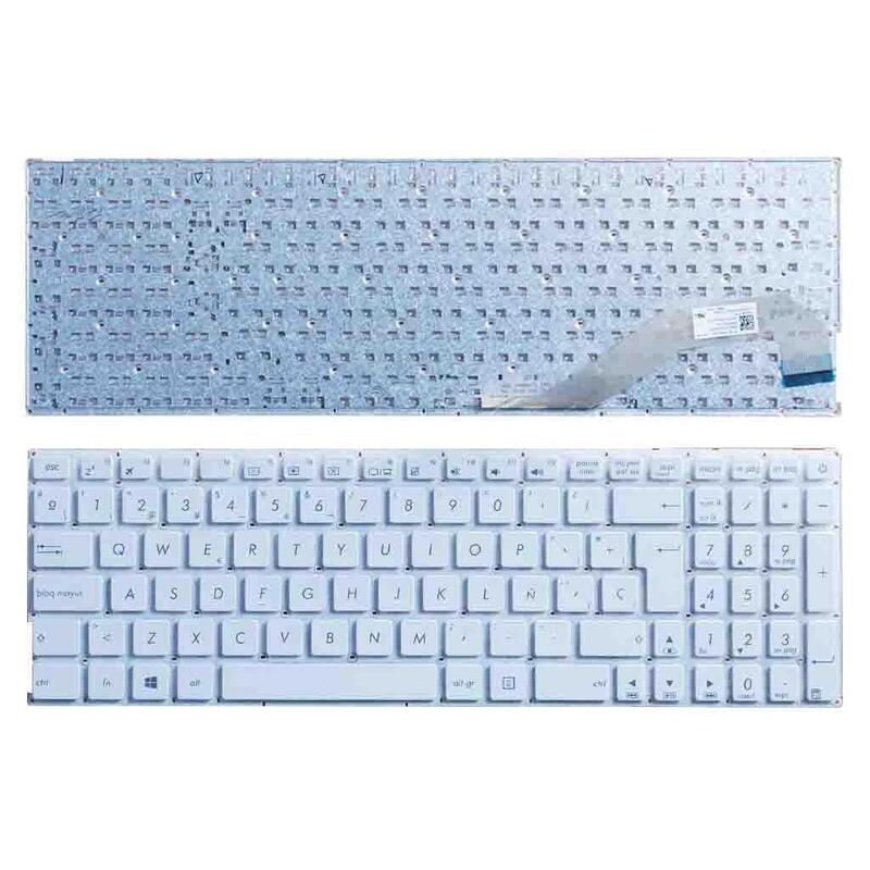 Teclado Para Portátil Asus X540 X540l Blanco