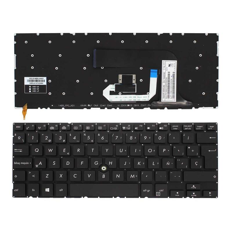 Teclado Para Portátil Asuspro Advanced Bu201
