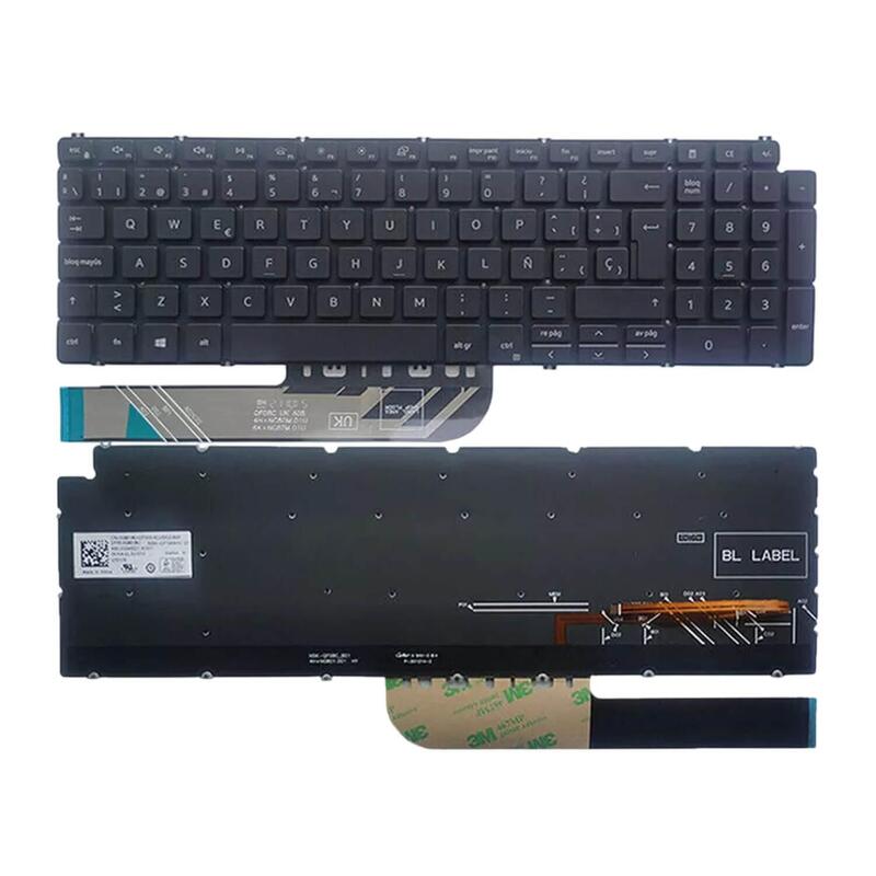 Teclado Para Portátil Dell Inspiron 5000 5590 5591 5593 5594 5598 P42e P88f P90f G7p48 Negro