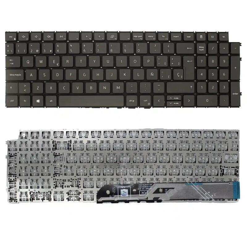 Teclado Para Portátil Dell Latitude 3520 Vostro 3510 3520 5510 5515 7510 Negro