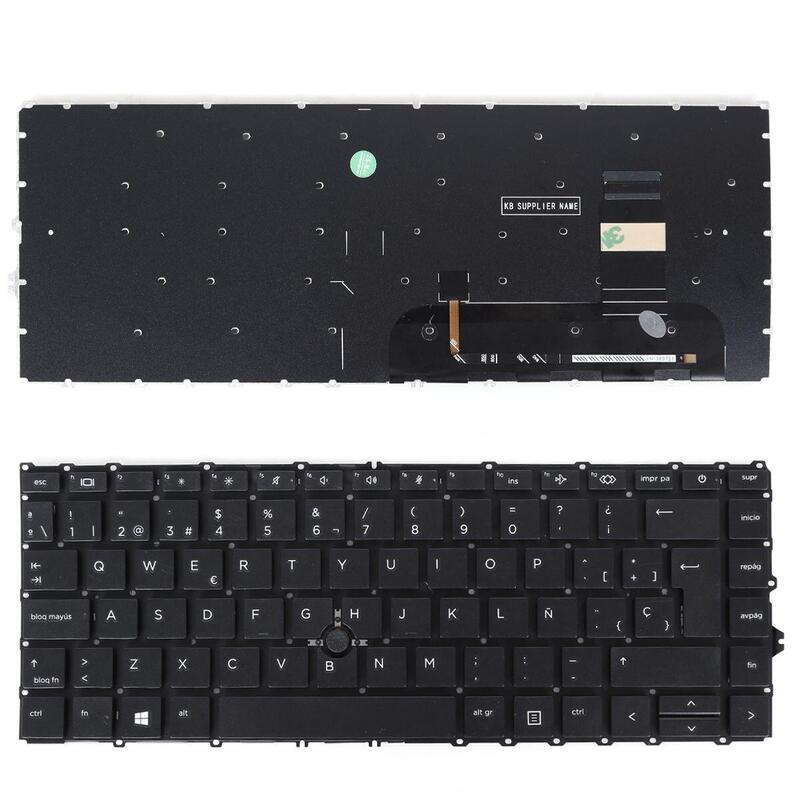 Teclado Para Portátil Hp Elitebook 840 G7 840 G8 845 G7 845 G8 745 G7 745 G8 L87607 071 M07090 071 Negro