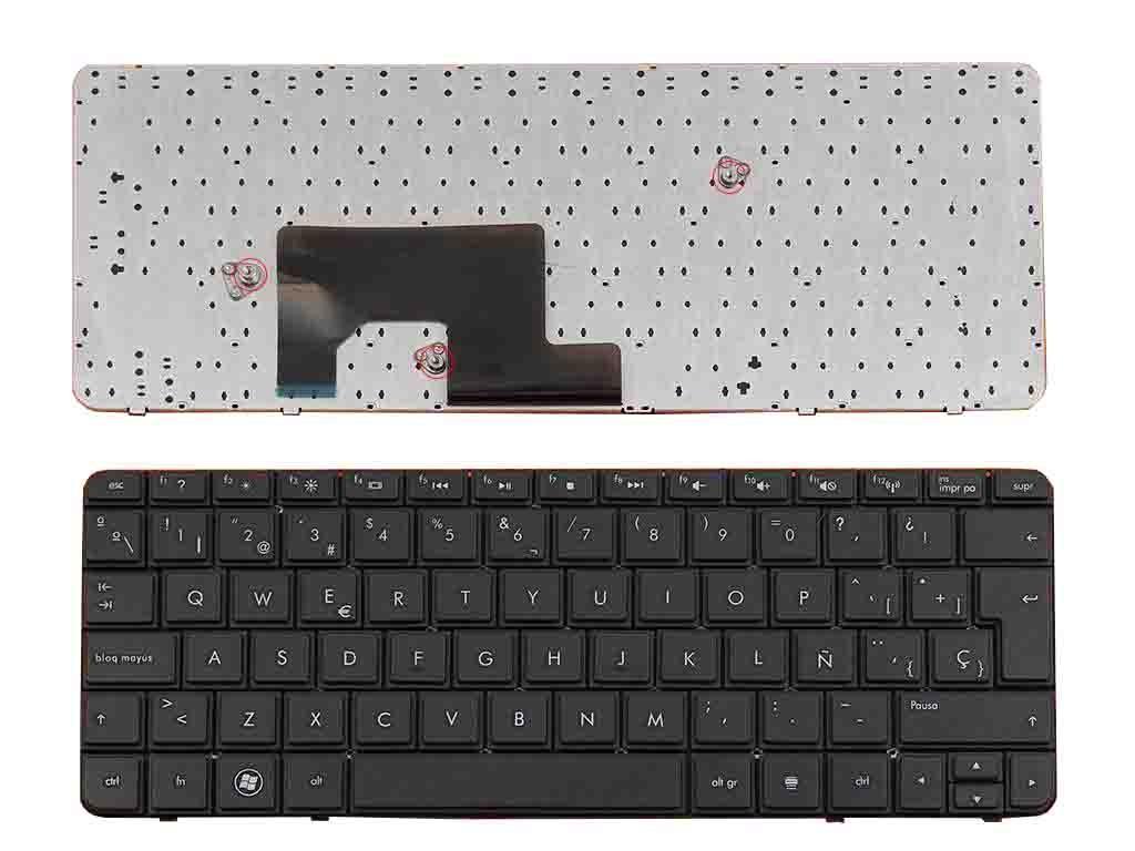 Teclado Para Portátil Hp Mini 1103 110-3500 110-3510Nr 110-3530Nr Negro Mini 210-2000)