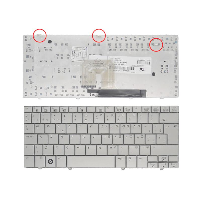 Teclado Para Portátil Hp Mini Note 2133 2140 482280-071 468509-071 Mp-07c96e06930