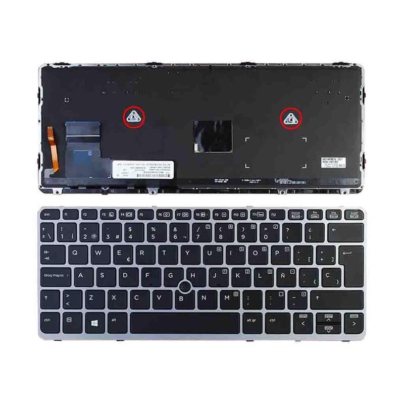 Teclado Para Portátil Hp
Modelos: Elitebook 820 G1
P/N: 735502-001, 730541-001