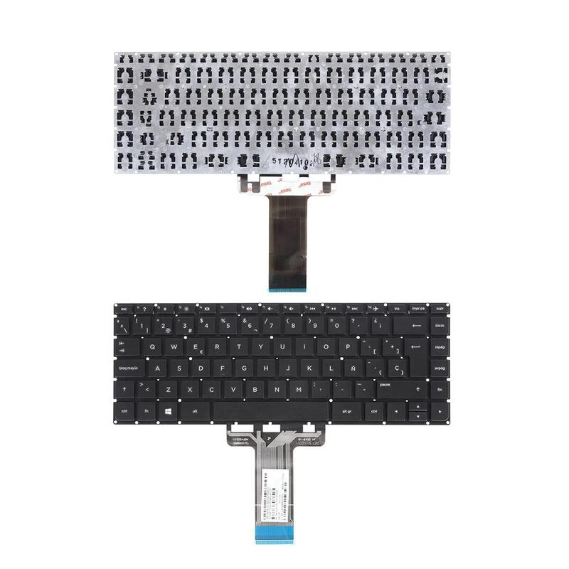 Teclado Para Portátil Hp Pavilion 14 Ab Negro