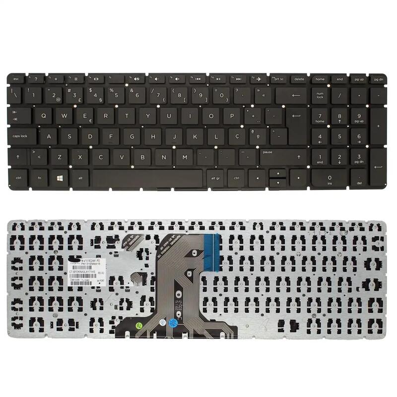 Teclado Para Portátil Hp Pavilion 15 Ab 15 Ac 15 Af 15 Ay 250 G4 255 G4 Sg 81300 2ba Portugués