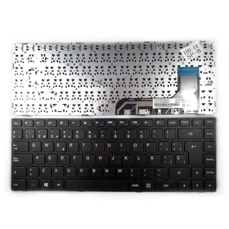 Teclado Para Portátil Lenovo Ideapad 100 100-14iby Pk131eq1a12