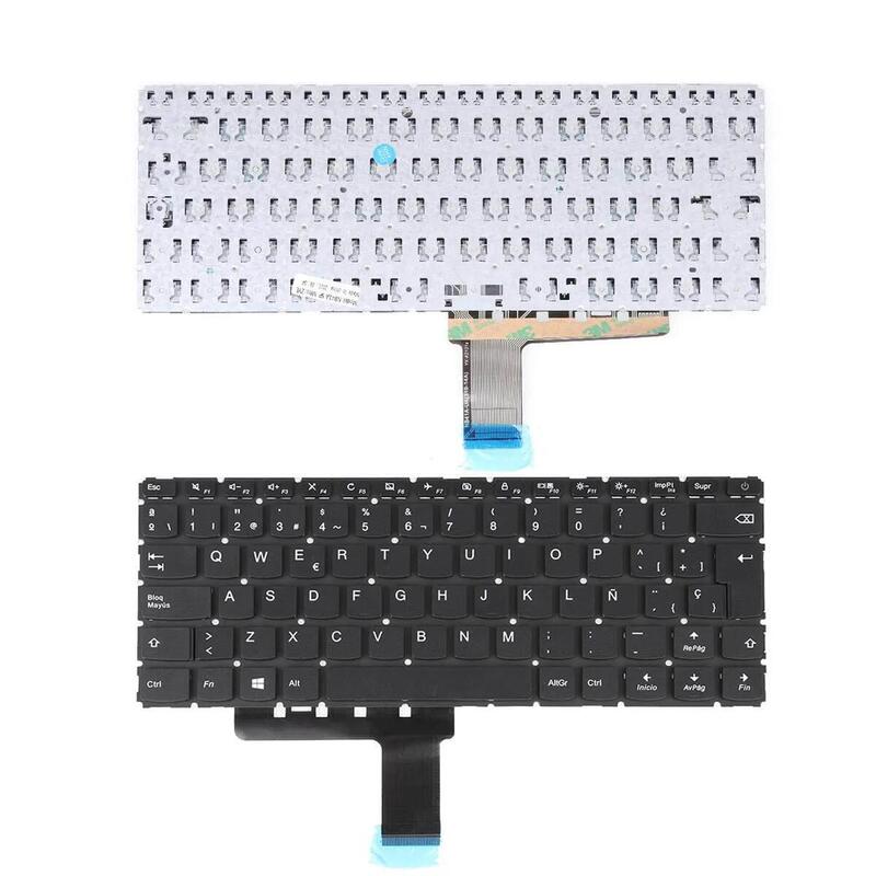 Teclado Para Portátil Lenovo Ideapad 110 14ibr Negro