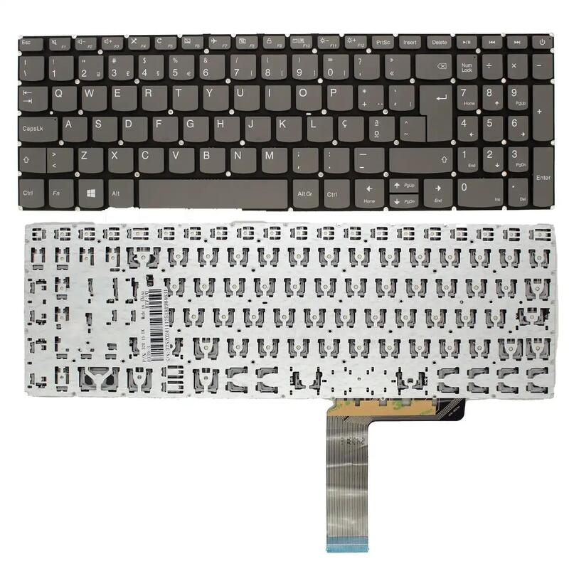 Teclado Para Portátil Lenovo Ideapad 320 15abr 320 15iap 320 15ast Sin Botón Encendido Portugués