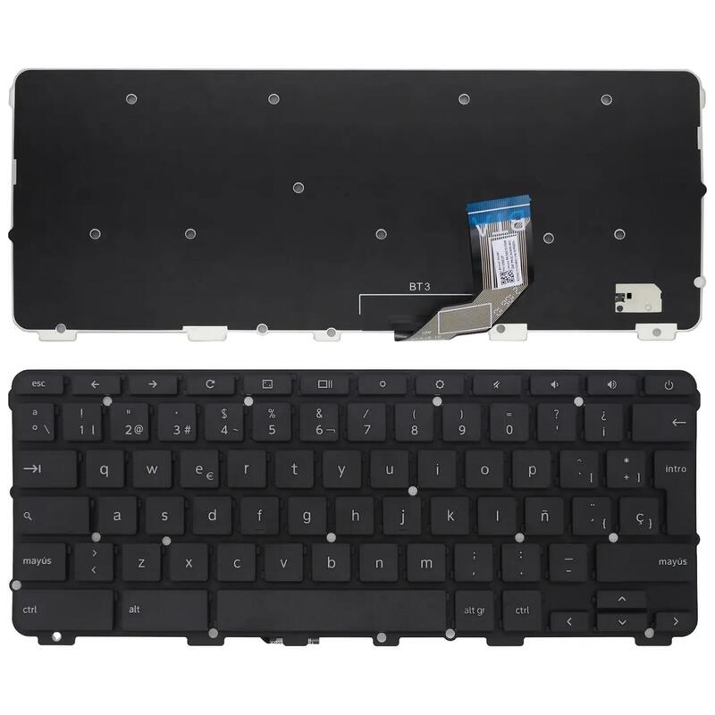 Teclado Para Portátil Lenovo N24 100e 300e Sn21d10345 9z.Ncnsn.A0s Negro