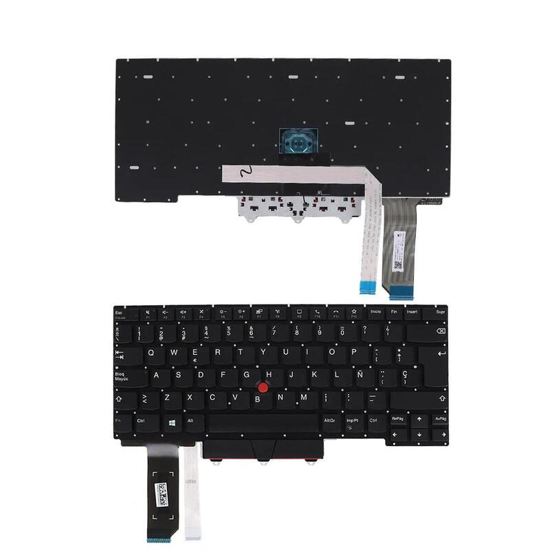 Teclado Para Portátil Lenovo Thinkpad E14 Gen 2 20t6 20t7 20ta 20tb Negro