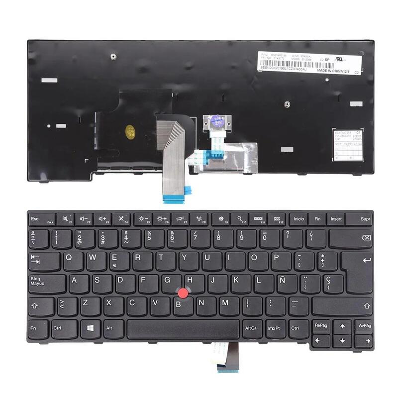 Teclado Para Portátil Thinkpad E450 E455 E450c Negro