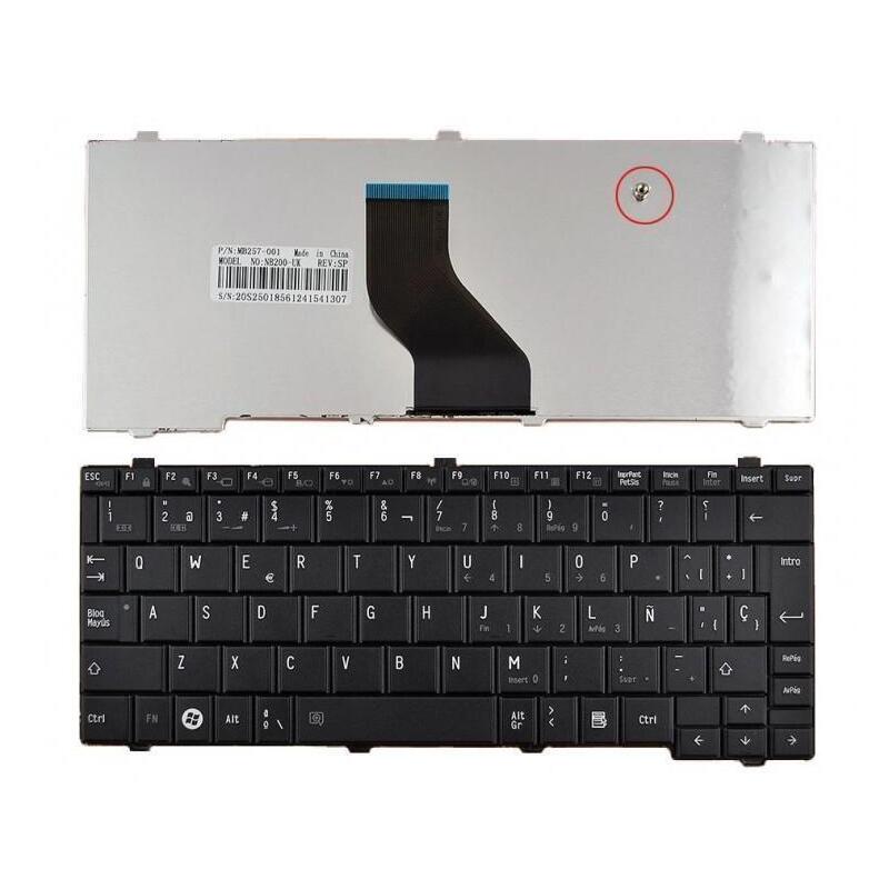 Teclado Para Portátil Toshiba Mini Nsk-Tk001 Pk130801a00 9z.N3d82.001 Nk81cp001