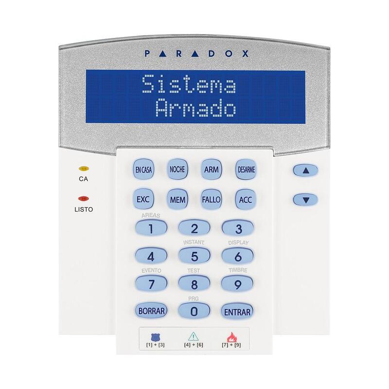 Teclado Paradox K641r+ Con Lector De Proximidad