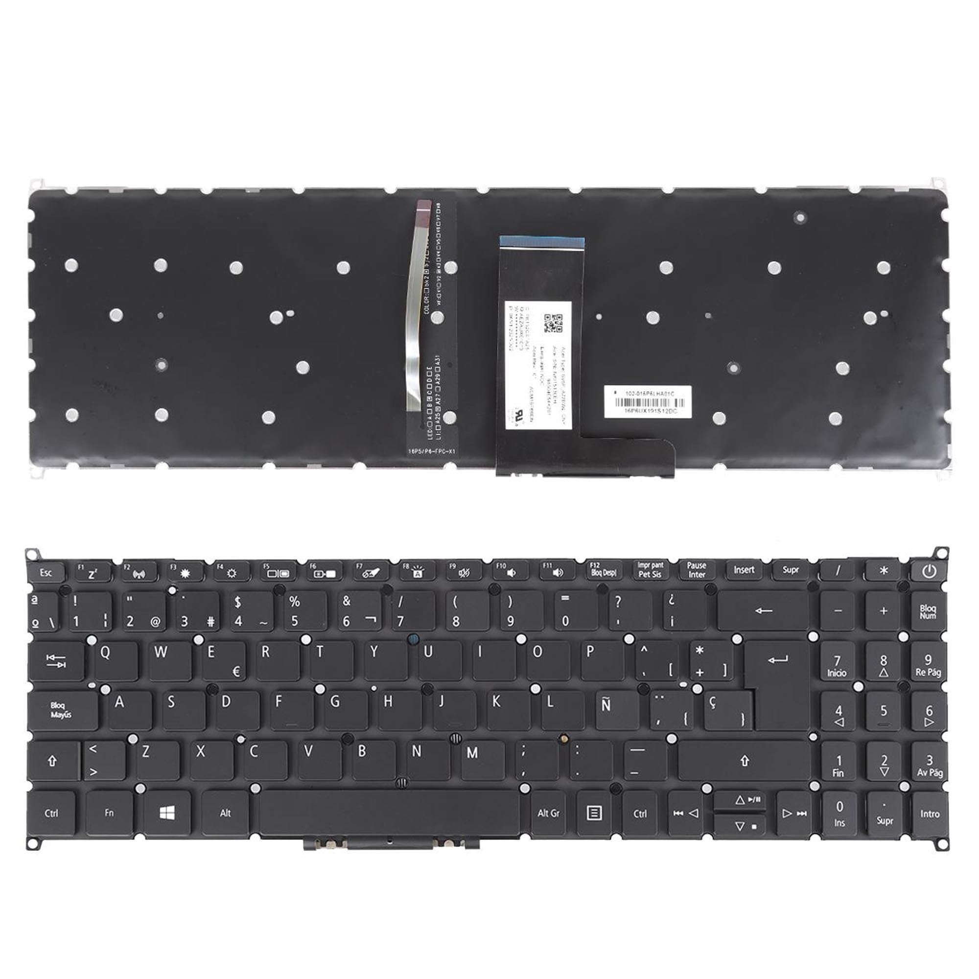 Teclado Para Portátil Acer Swift 3 Sf315-41G Sf315-51G N17P4 Sf315-52G