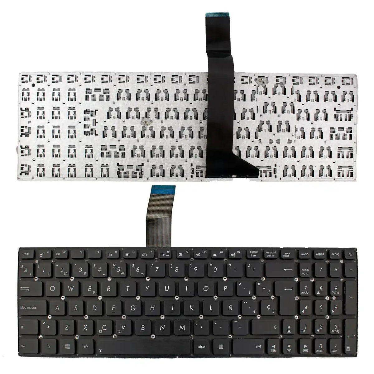 Teclado Para Portátil Asus X501 X501A X501U Aexj5P01110 9Z.N8Ssq.20S 0Knb0-6124Sp00