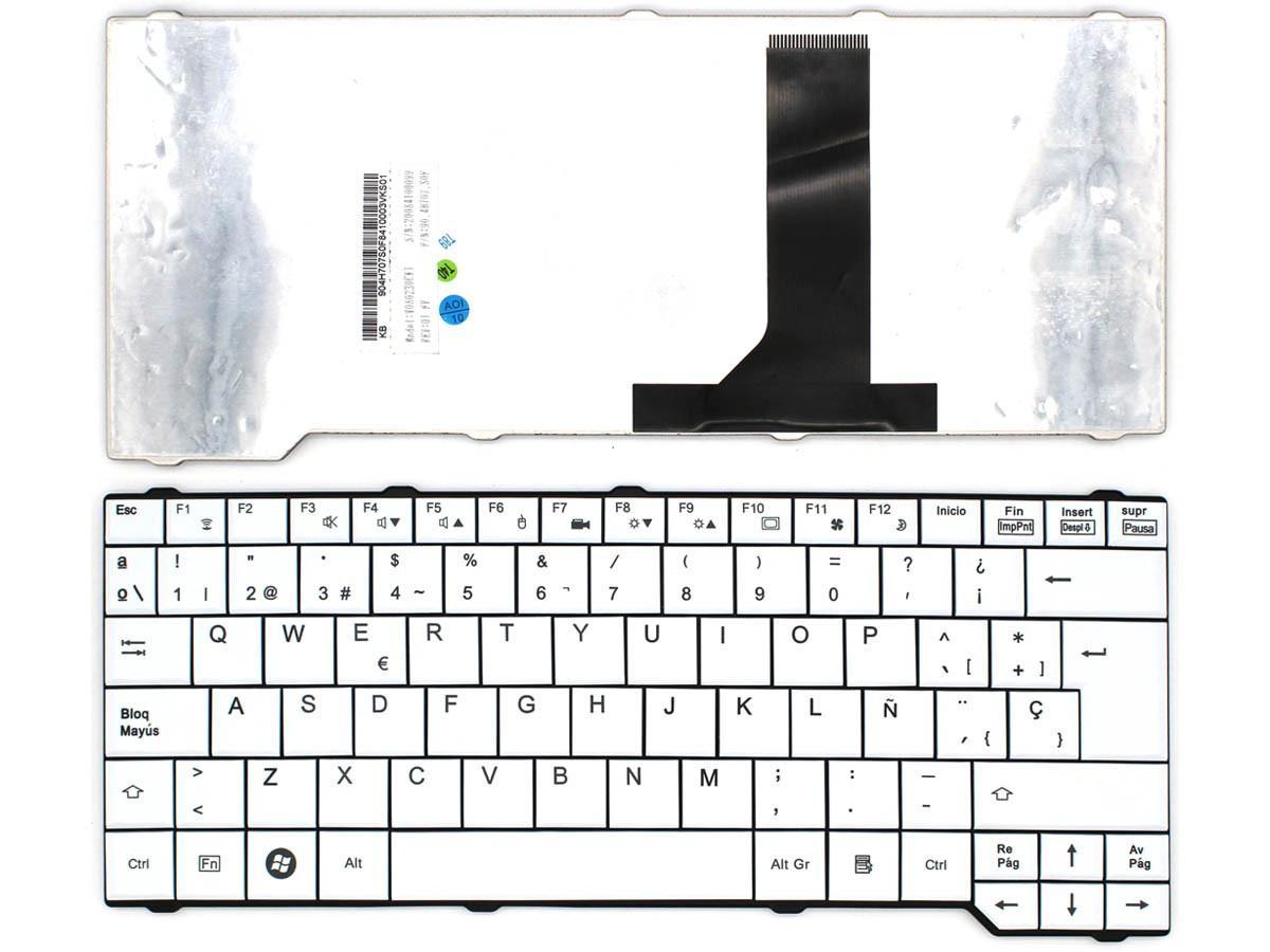 Teclado Para Portátil Fujitsu Amilo Pa3515 Pi3525 Pi3540 Sa3650 P5710 P5720 Esprimo Mobile V6505 V6535