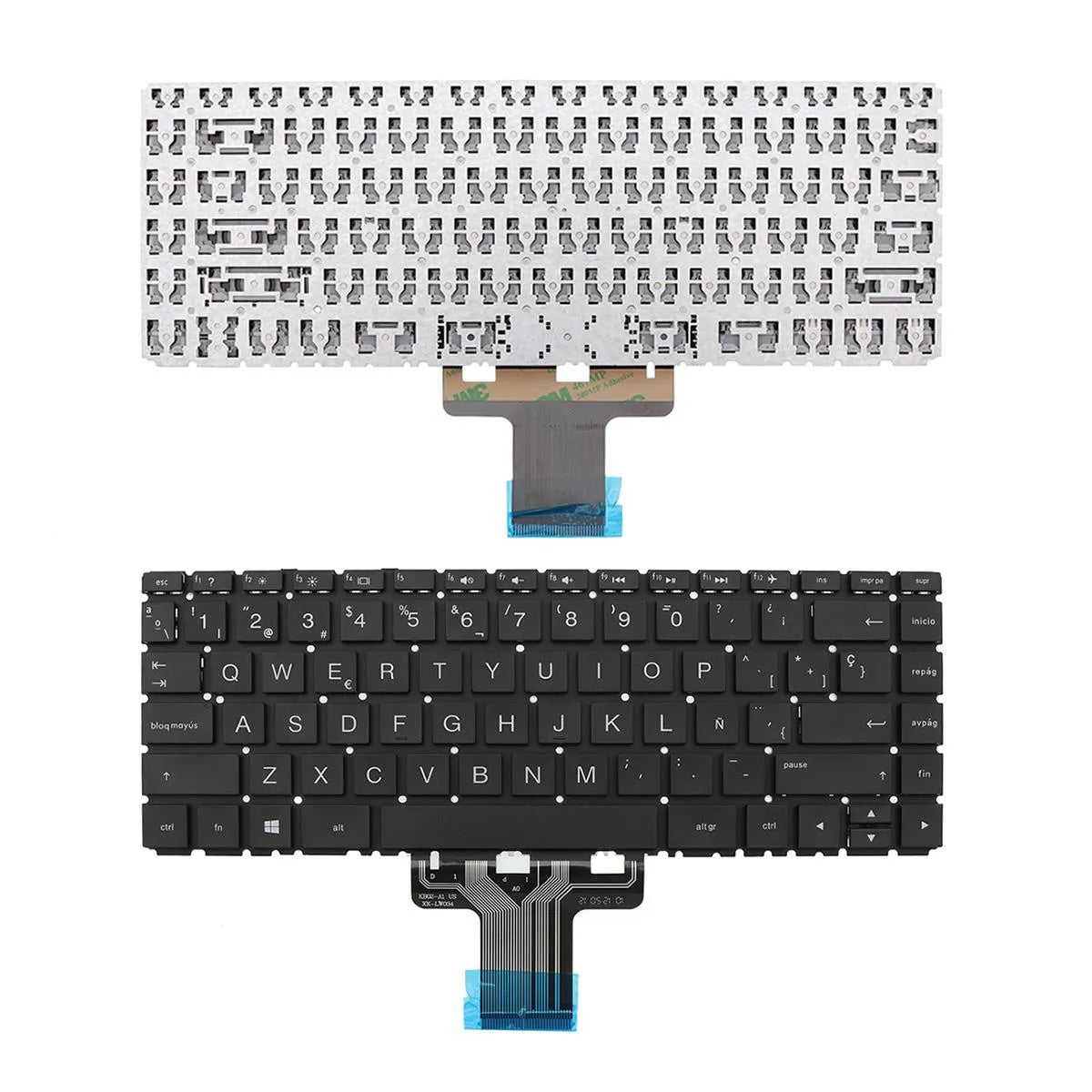 Teclado Para Portátil Hp 14-Cd0000 14-Ce0000 14-Cf0000 14-Ck0000 14-Cm0000 Negro