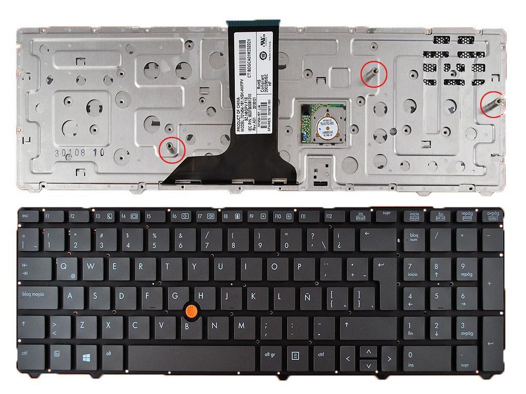 Teclado Para Portátil Hp Elitebook 8760W 8760P 8770P 8770W