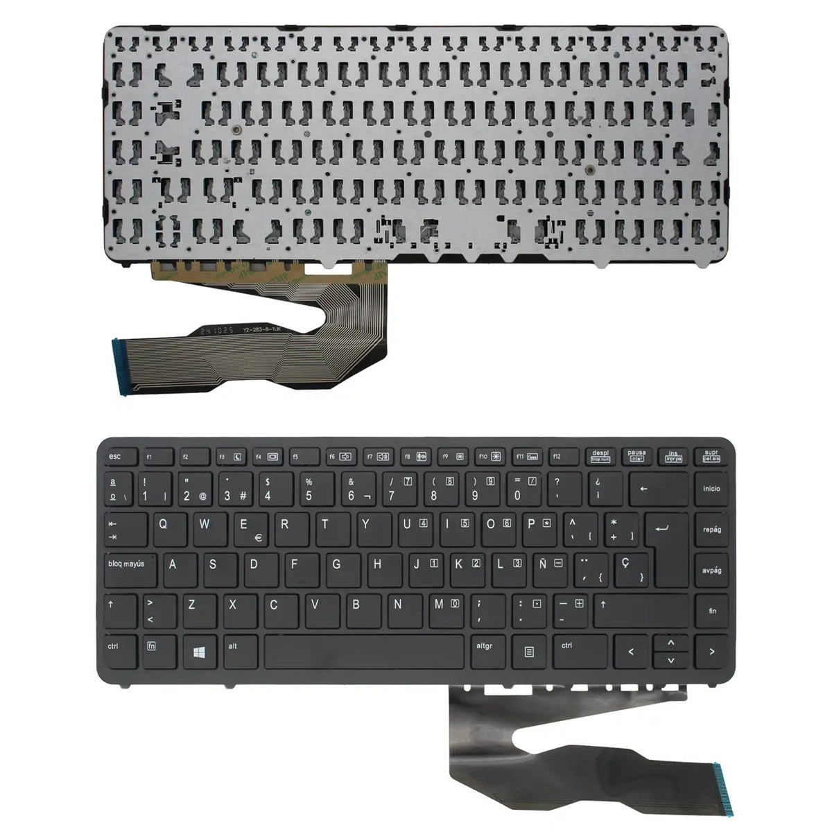 Teclado Para Portátil Hp Elitebook 850 G2 Negro