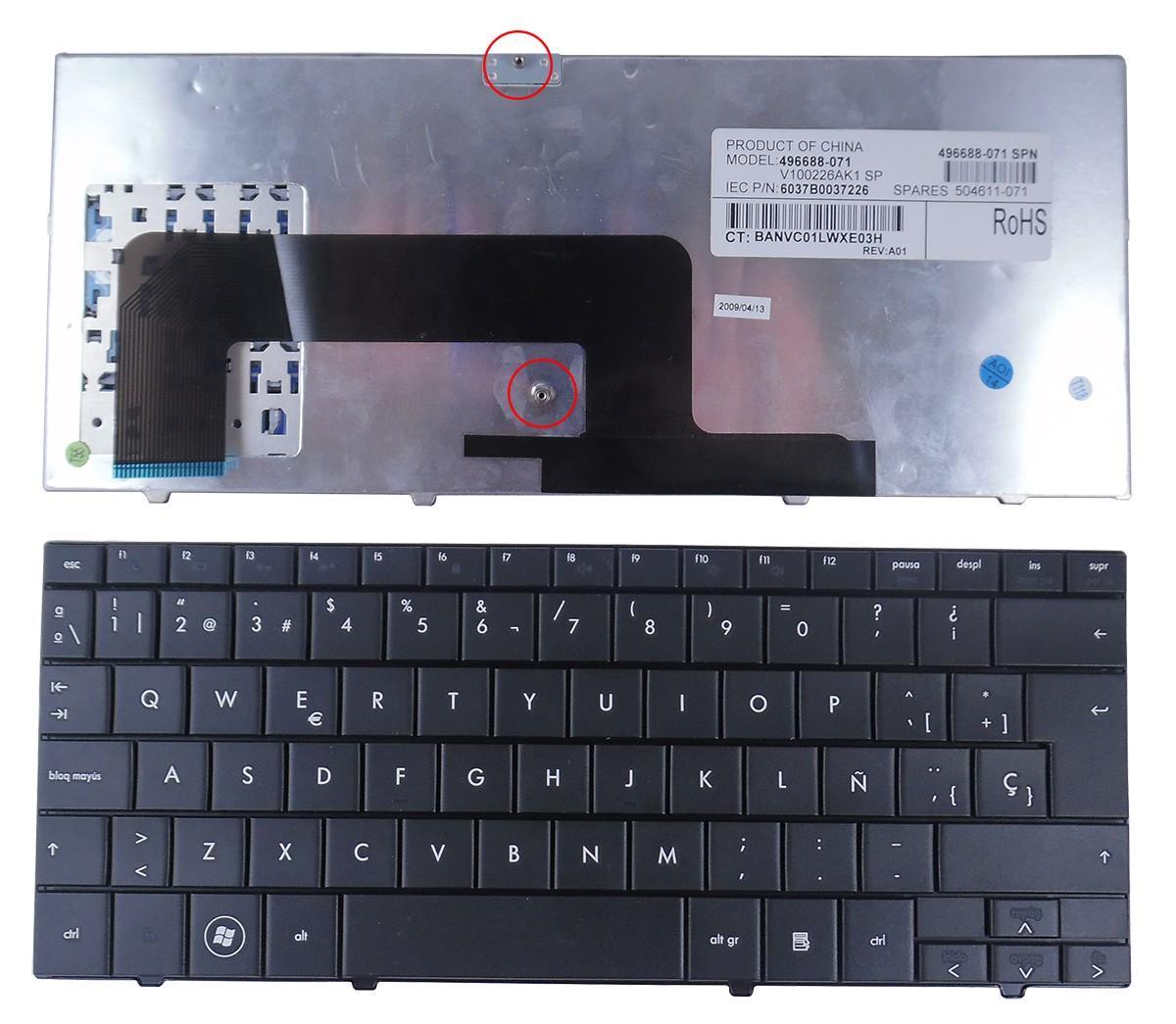 Teclado Para Portátil Hp Mini 1000 Mini 700