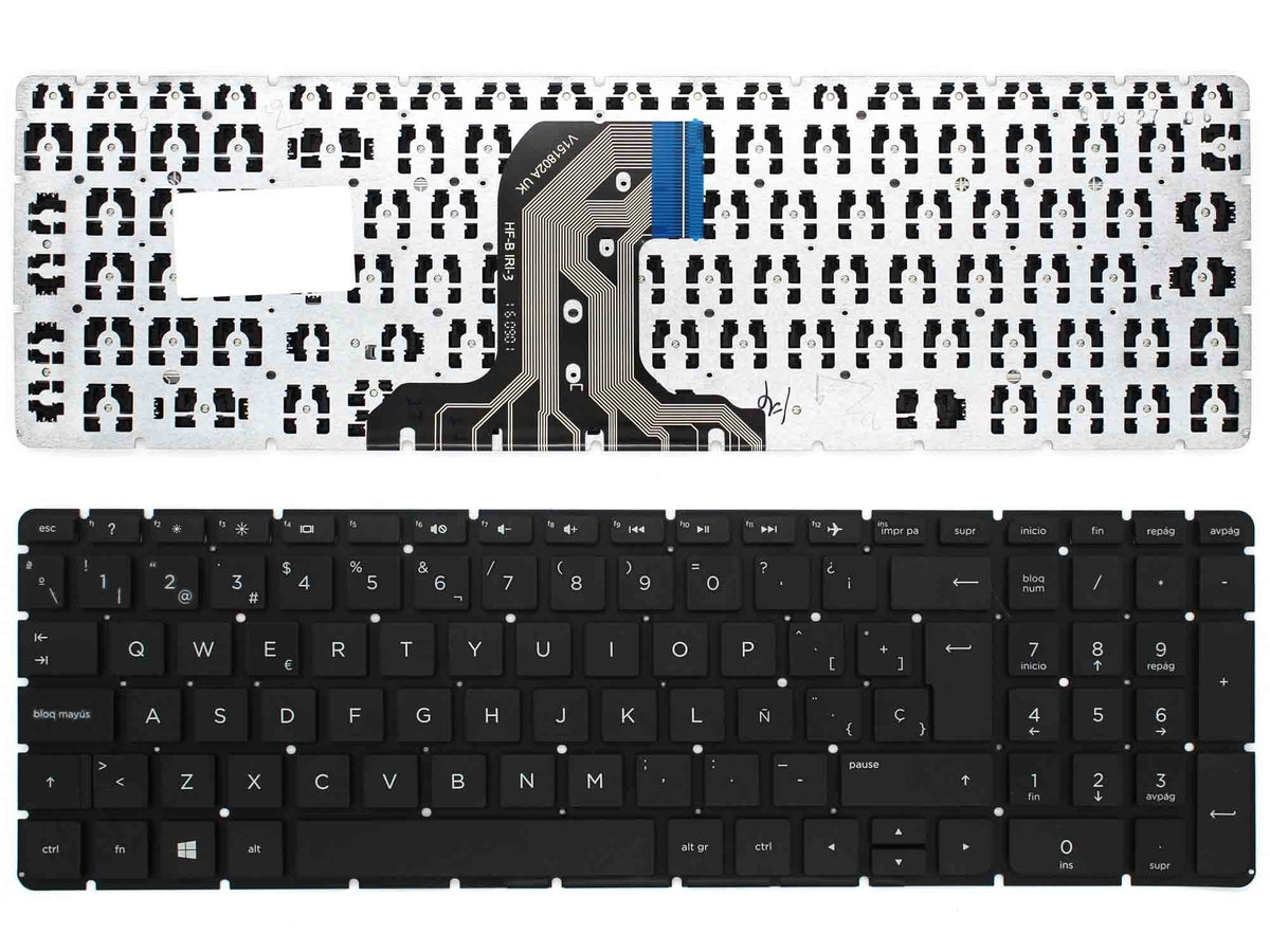 Teclado Para Portátil Hp Pavilion 15-Ab 15-Ac 15-Af 15-Ay 250 G4 255 G4 Sg-81300-2Ba Sn7145 Pk131Em2A09