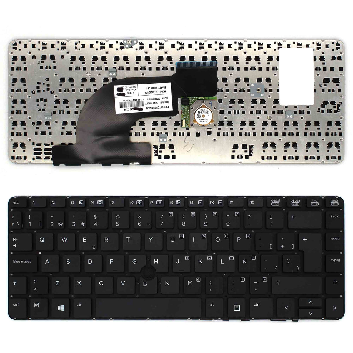 Teclado Para Portátil Hp Probook 640 G1 645 G1 Negro