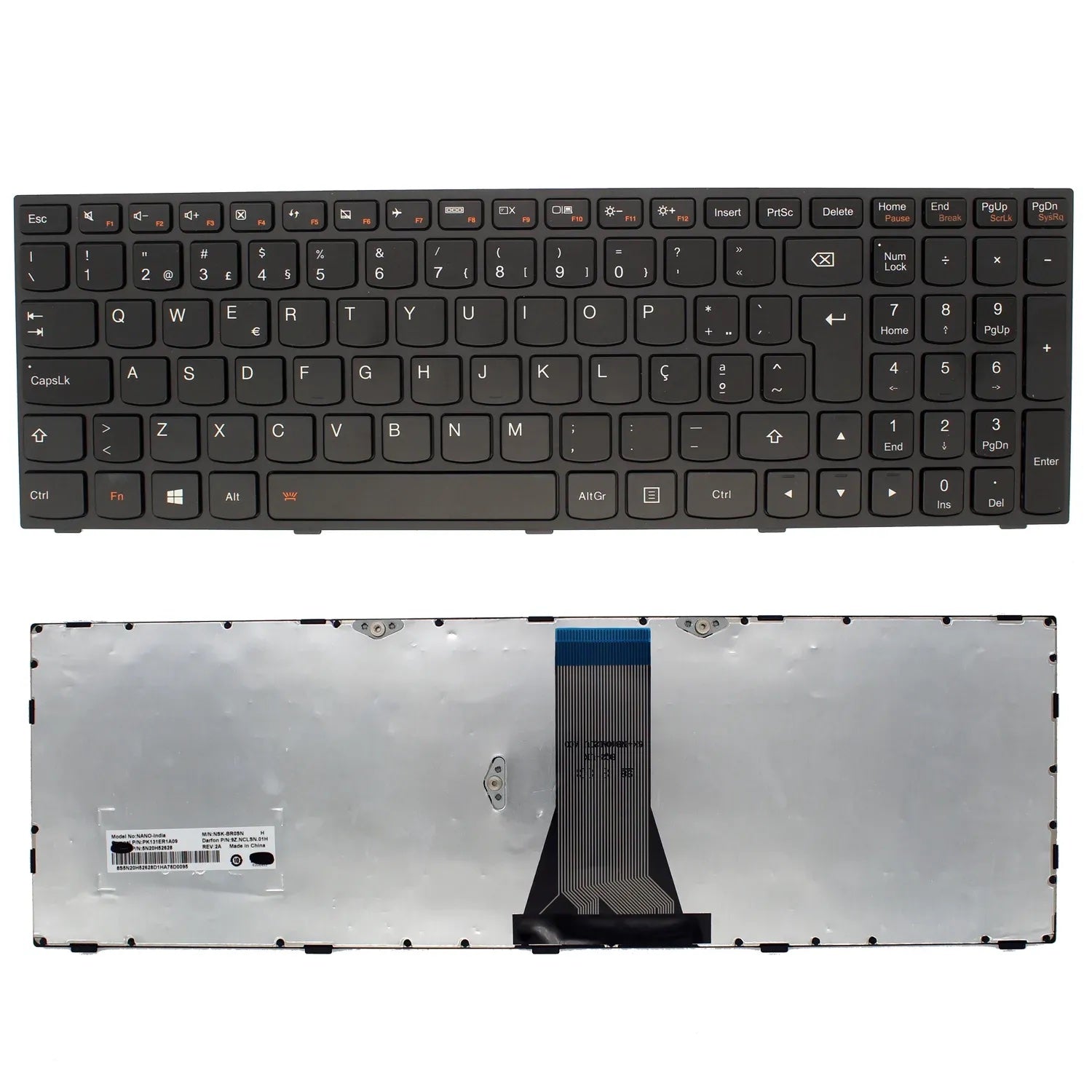 Teclado Para Portátil Lenovo Ideapad G50-70 Z50-70 G50-30 Z50 B50-70 G500S G50-80 Portugués
