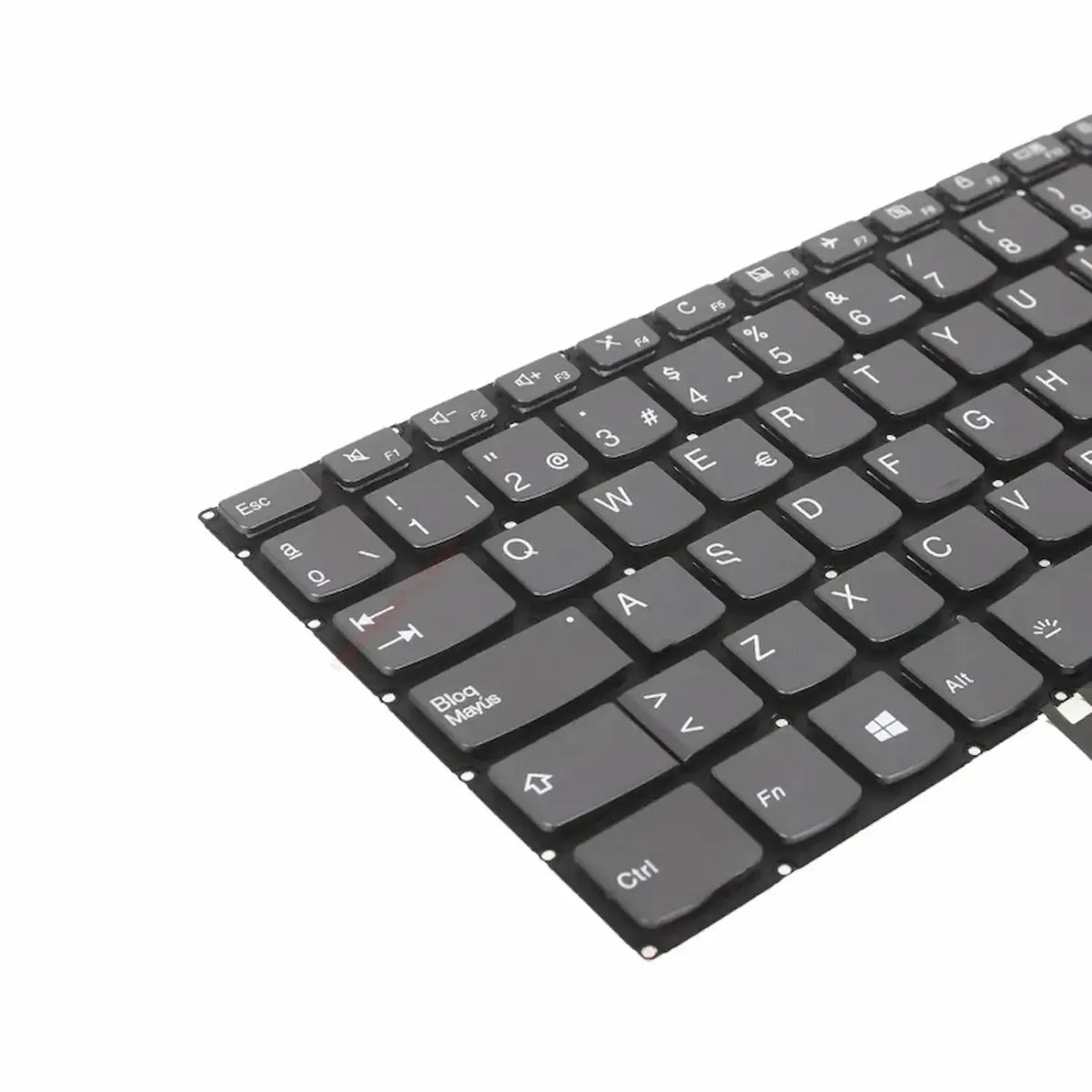 Teclado Para Portátil Lenovo Ideapad 320-14Isk 320S-14Ikb 320S-14Ikbr Gris