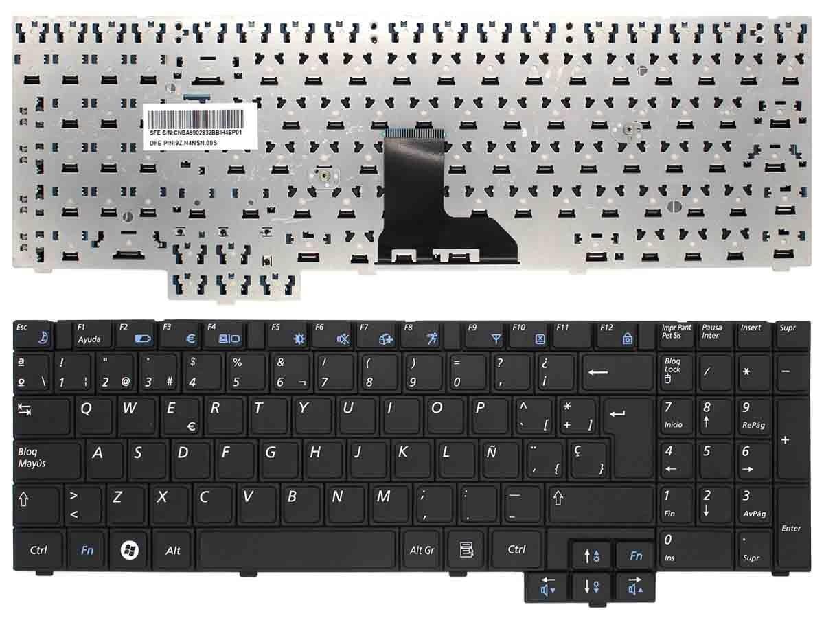 Teclado Para Portátil Samsung Np-R540-Js02Es Np-R540-Js03Es Np-R540-Js06Es