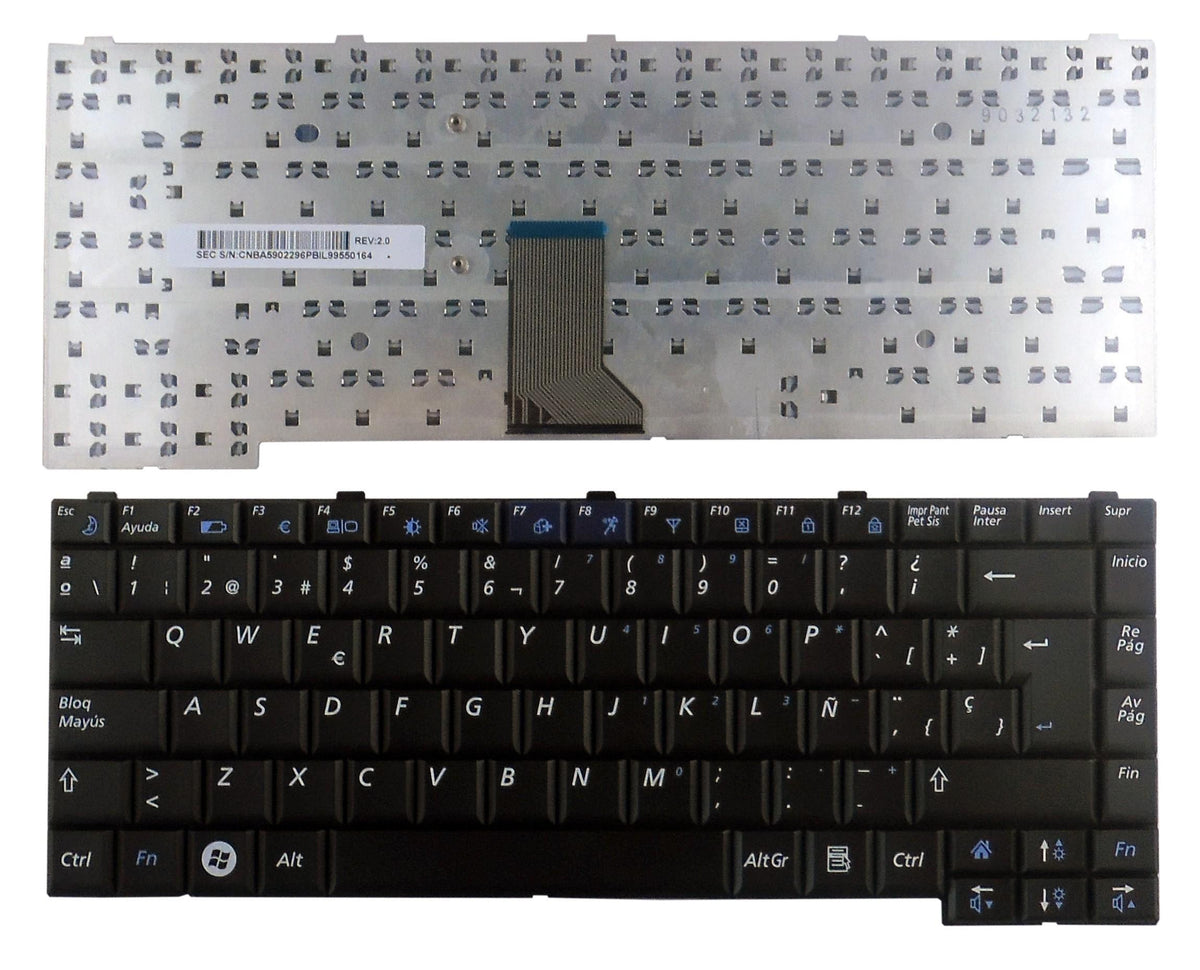 Teclado Para Portátil Samsung R503 R58 R505 Np-R503 Np-R58 Np-R510 Np-R505 R509
