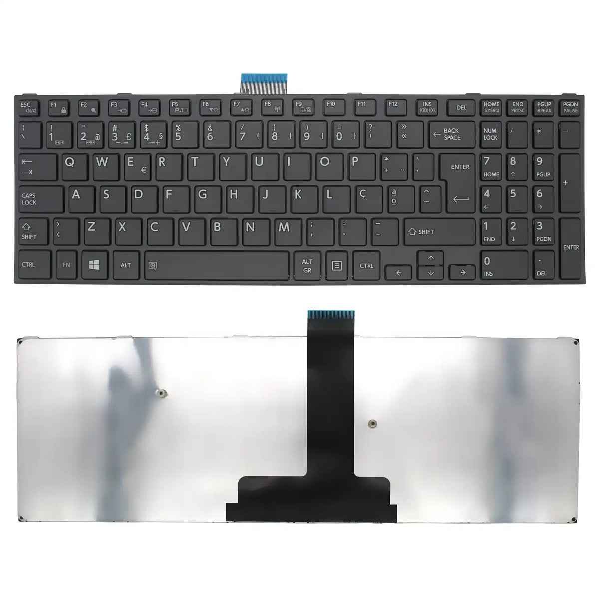 Teclado Para Portátil Toshiba Satellite Pro R50-C Tecra A50-C Z50-C A50-C1510 A50-C1520 En Portugues