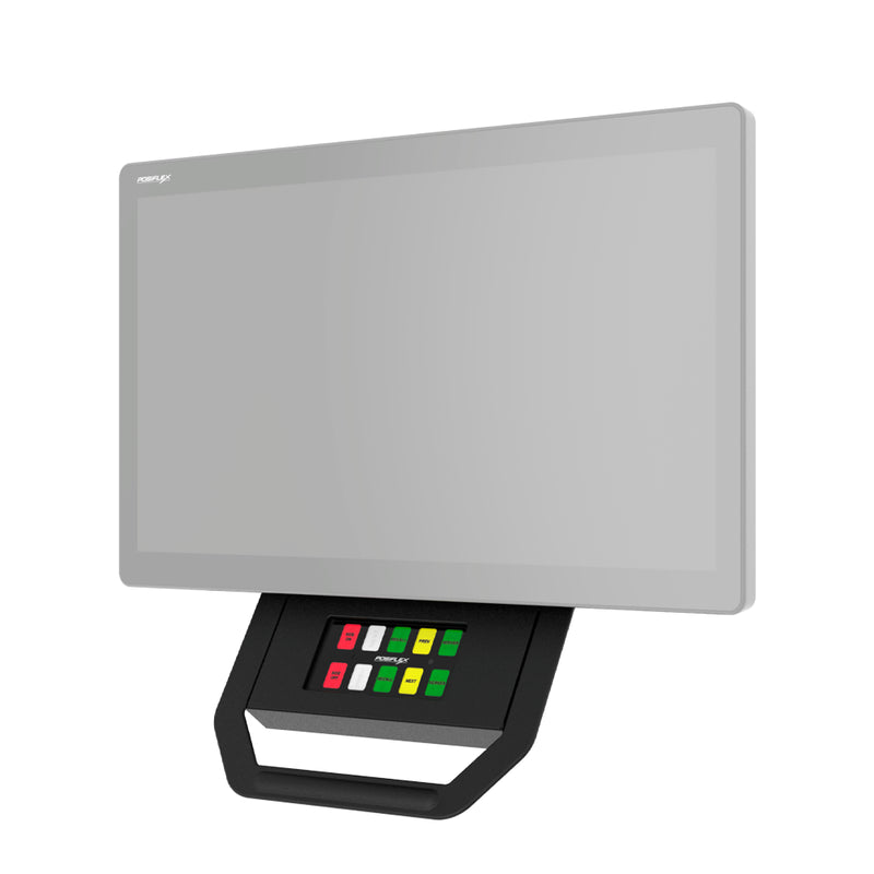 Teclado Programalbe, Tipo Bumper, Construcción Metálica, 10 Teclas. Wireless. Accesorio Para Kds Series.