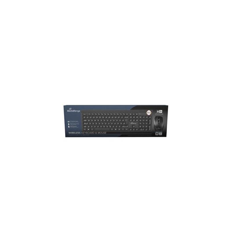 Teclado + Raton Wireless Mediarange Mros104 Es