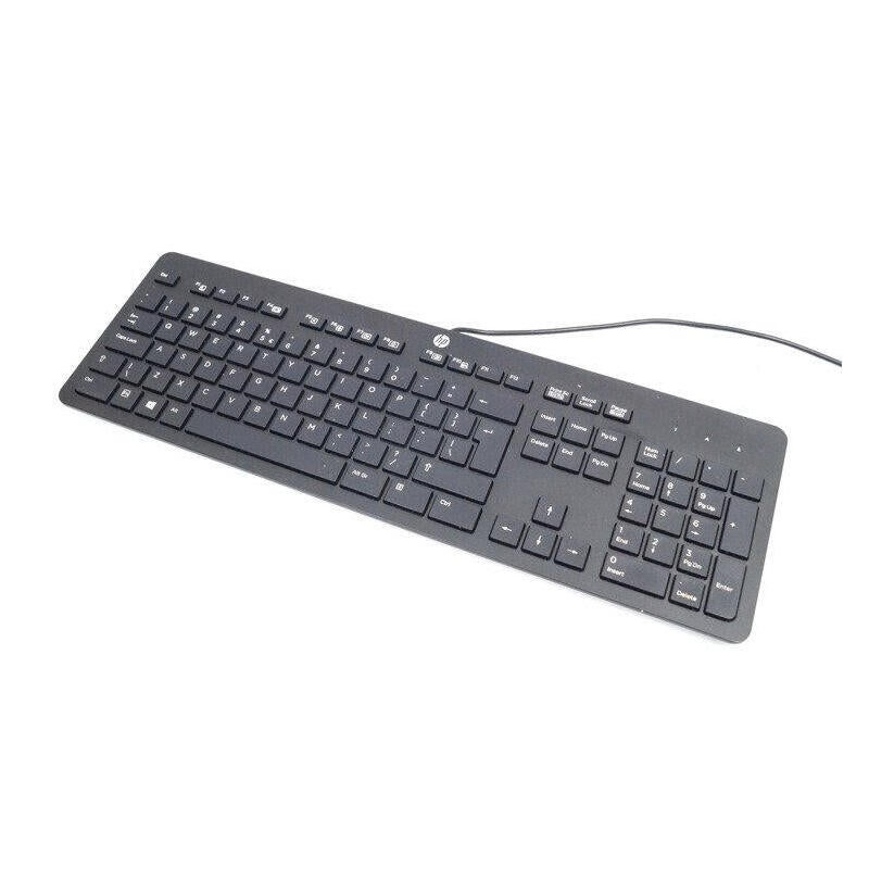 Teclado Reacondicionado Hp Ku-1469 803181-071 Español (Qwerty) Negro Con Cable Usb 1 Año De Garantia
