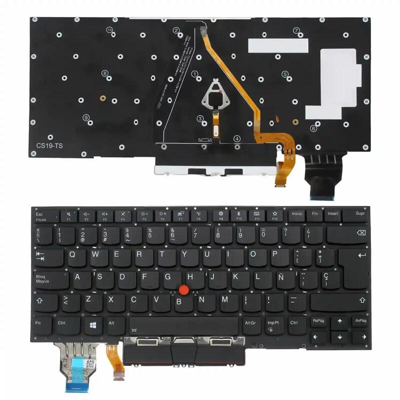 Teclado Retroiluminado It Para Lenovo Thinkpad X1 7ª Gen 2019 20qd 20qe