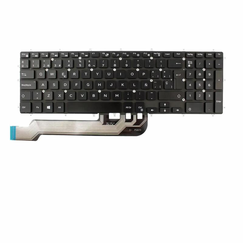Teclado Retroiluminado Para Portátil Dell 7566 Nsk Lr0sc0s