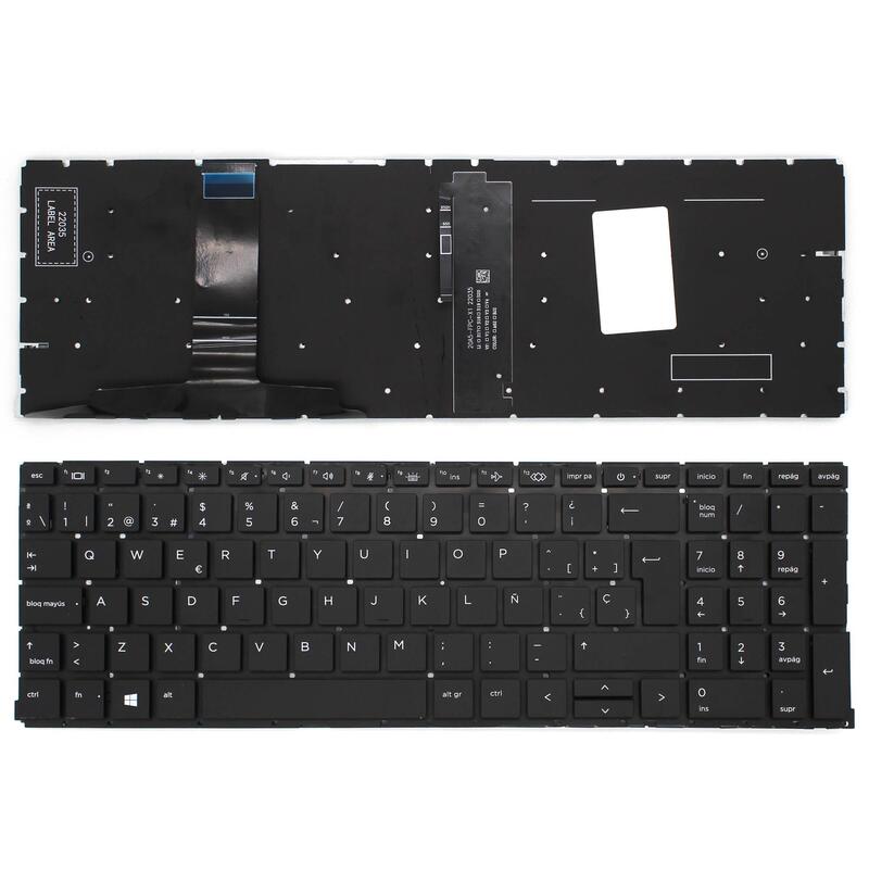 Teclado Retroiluminado Para Portátil Hp Probook 450 G8 455 G8 455r G8 650 G8