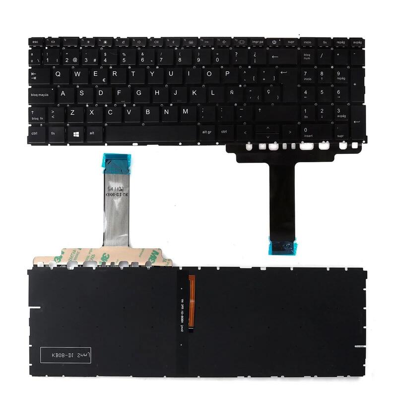 Teclado Retroiluminado Para Portátil Hp Zbook Power G7 15 G8 15 G9 15"
