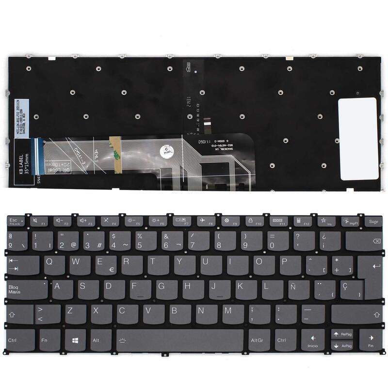 Teclado Retroiluminado Para Portátil Lenovo Ideapad 3 14ada6 3 14alc6 3 14itl6