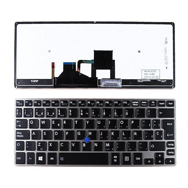 Teclado Retroiluminado Para Portátil Toshiba Portege Z30 Z30 A Z30 C