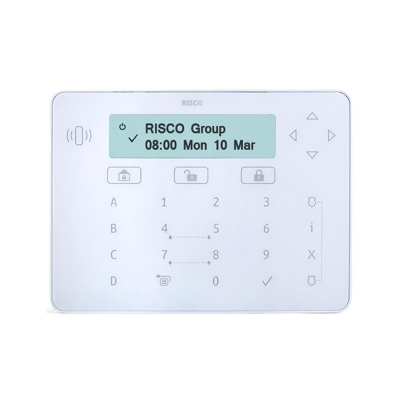 Teclado Táctil Elegant Con Lector De Proximidad De Grado 3, Blanco, Para Lightsys+ (No Incluye Tags De Proximidad)