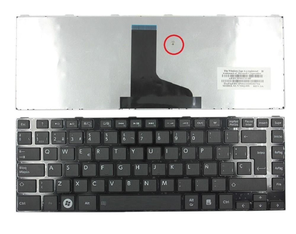 Teclado Para Portátil Toshiba Satellite L830-10U Aeby3P01010-Sp Mp-11B26E0-920W