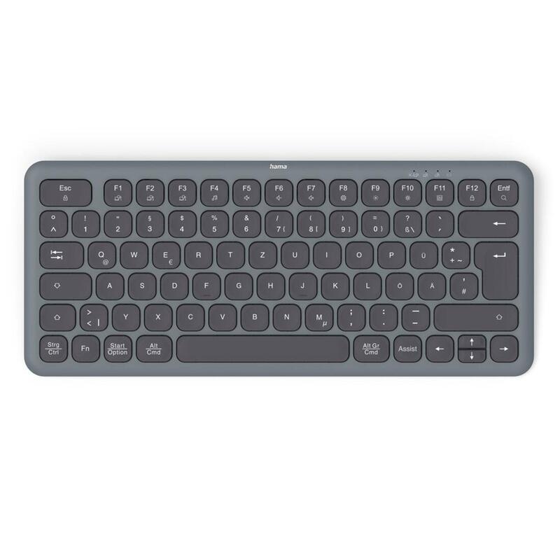 Teclado Wk-500 Multi Device Negro-Gris